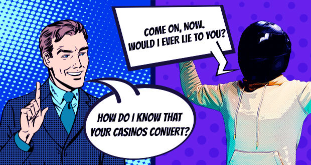 Do our casino brands convert well?